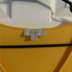 LOFT Sunny Yellow Blouse